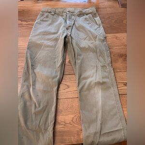 USED CARHARTT Men’s work pants 32x34